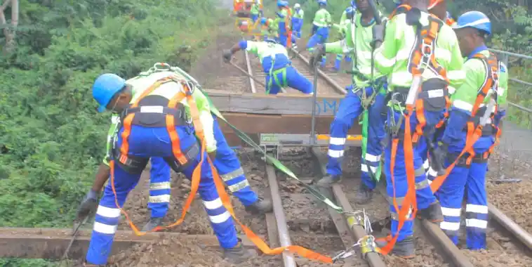 Renouvellement des ouvrages ferroviaires par Setrag