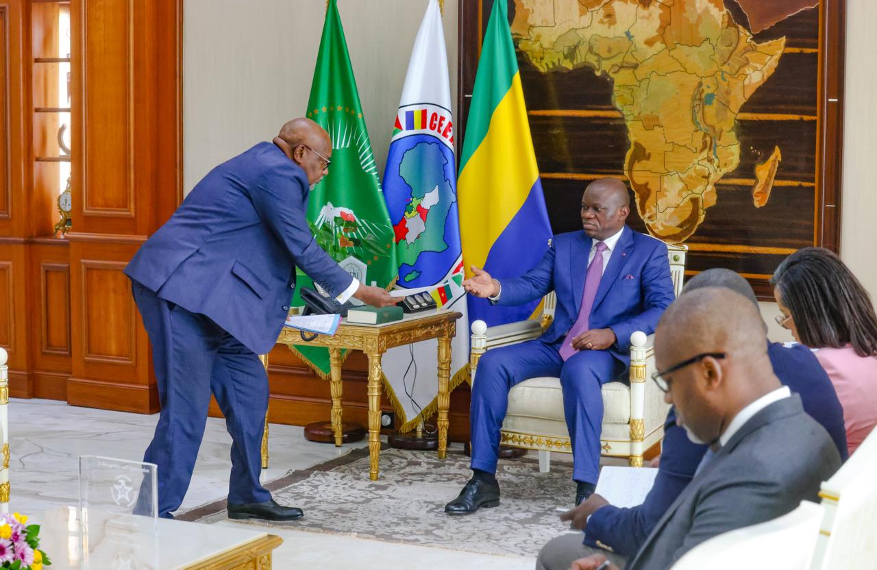 Année judiciaire 2025-2026 : Le Président Oligui Nguema reçoit le Ministre de la Justice