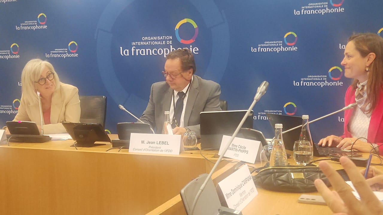 Francophonie : Réunion du Conseil d’orientation de l’IFDD à Paris